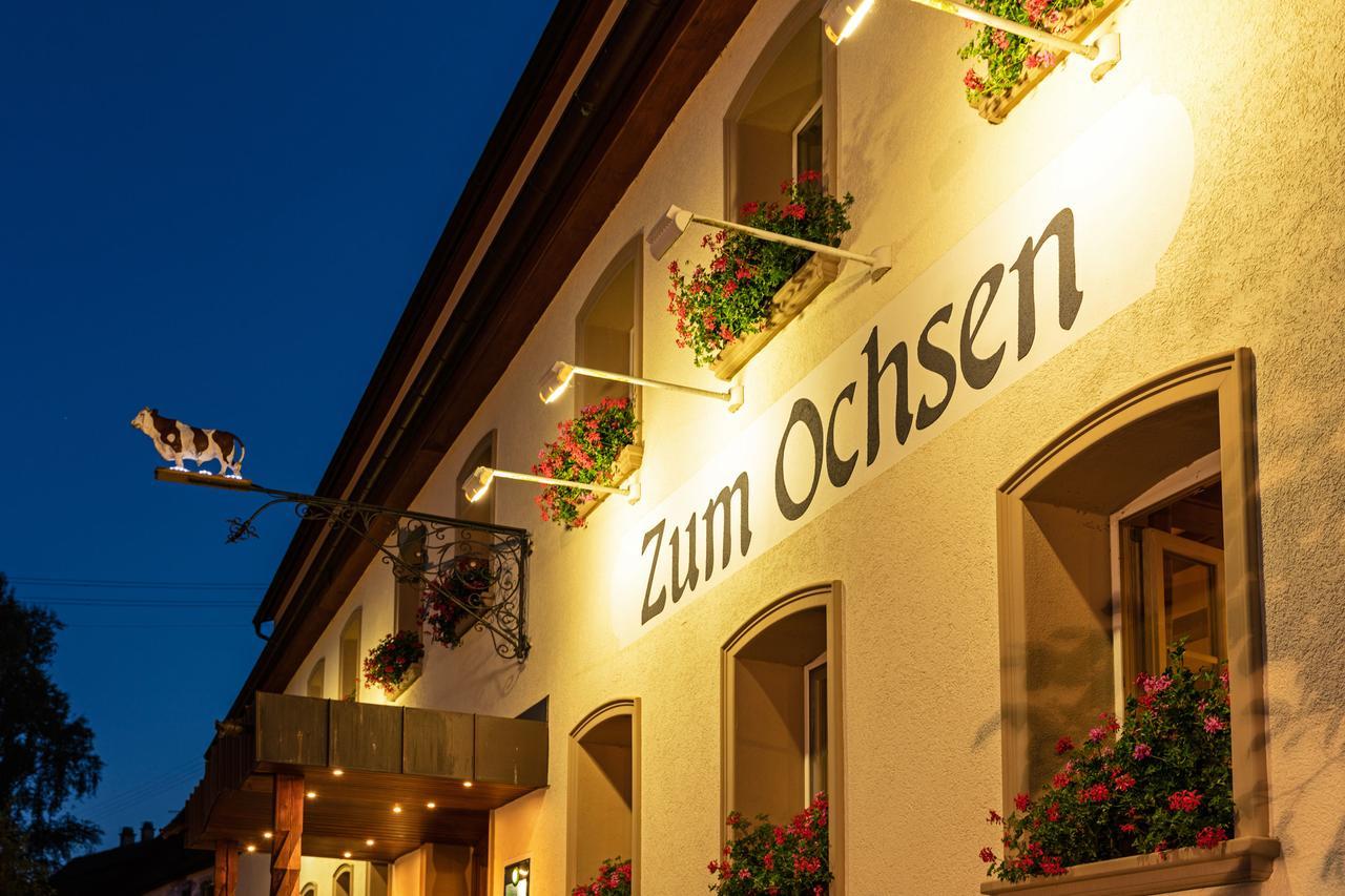 Gasthof - Hotel Zum Ochsen Gmbh Berghulen Kültér fotó